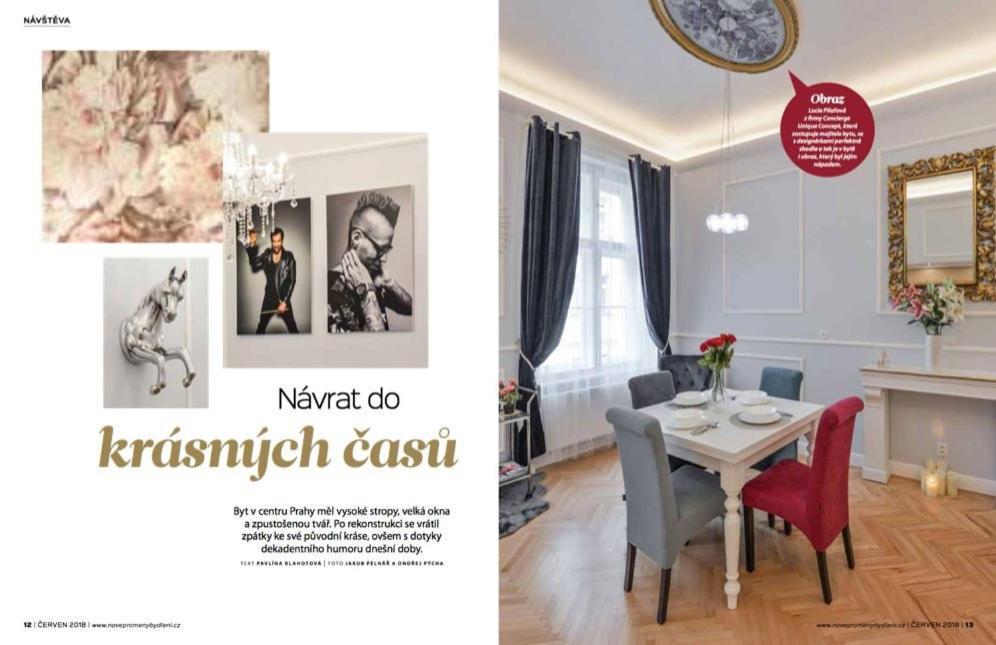 Vogue Apartment Near By Wenceslas Square Prag Eksteriør billede